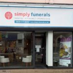 The outside of Simply Funerals Portsmouth branch.